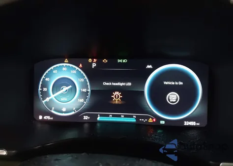 2023 Hyundai Santa Fe Hybrid Limited из США, поврежденный, VIN 5NMS5DA1XPH024390